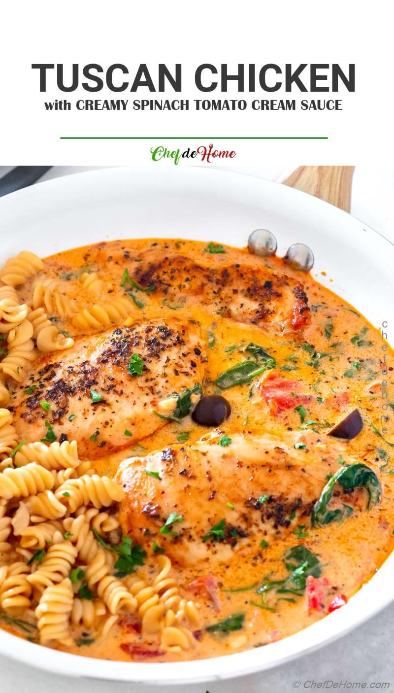 Tuscan Chicken Recipe