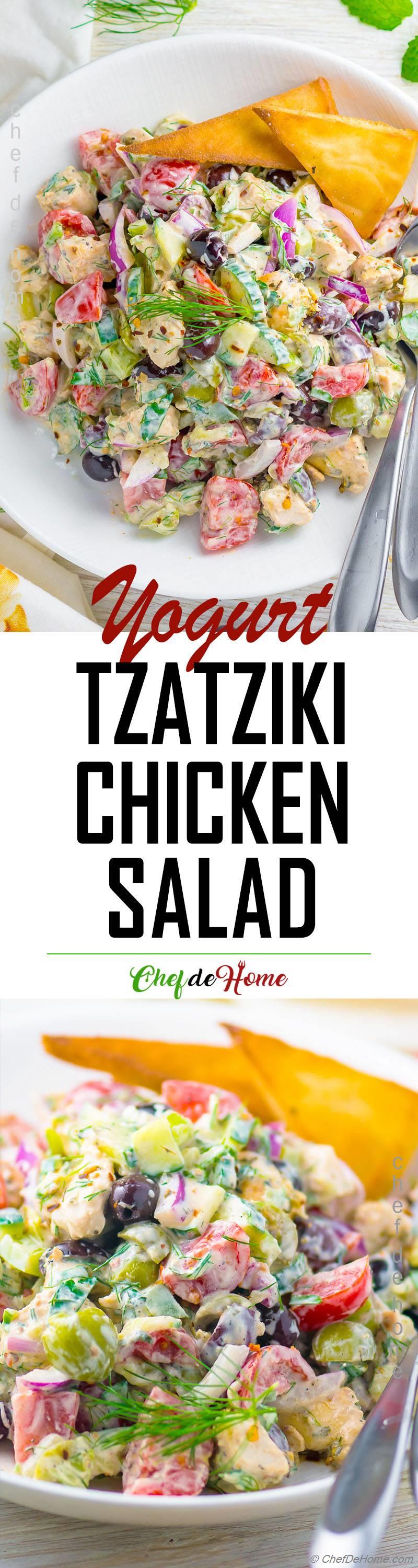 Tzatziki Chicken Salad Recipe