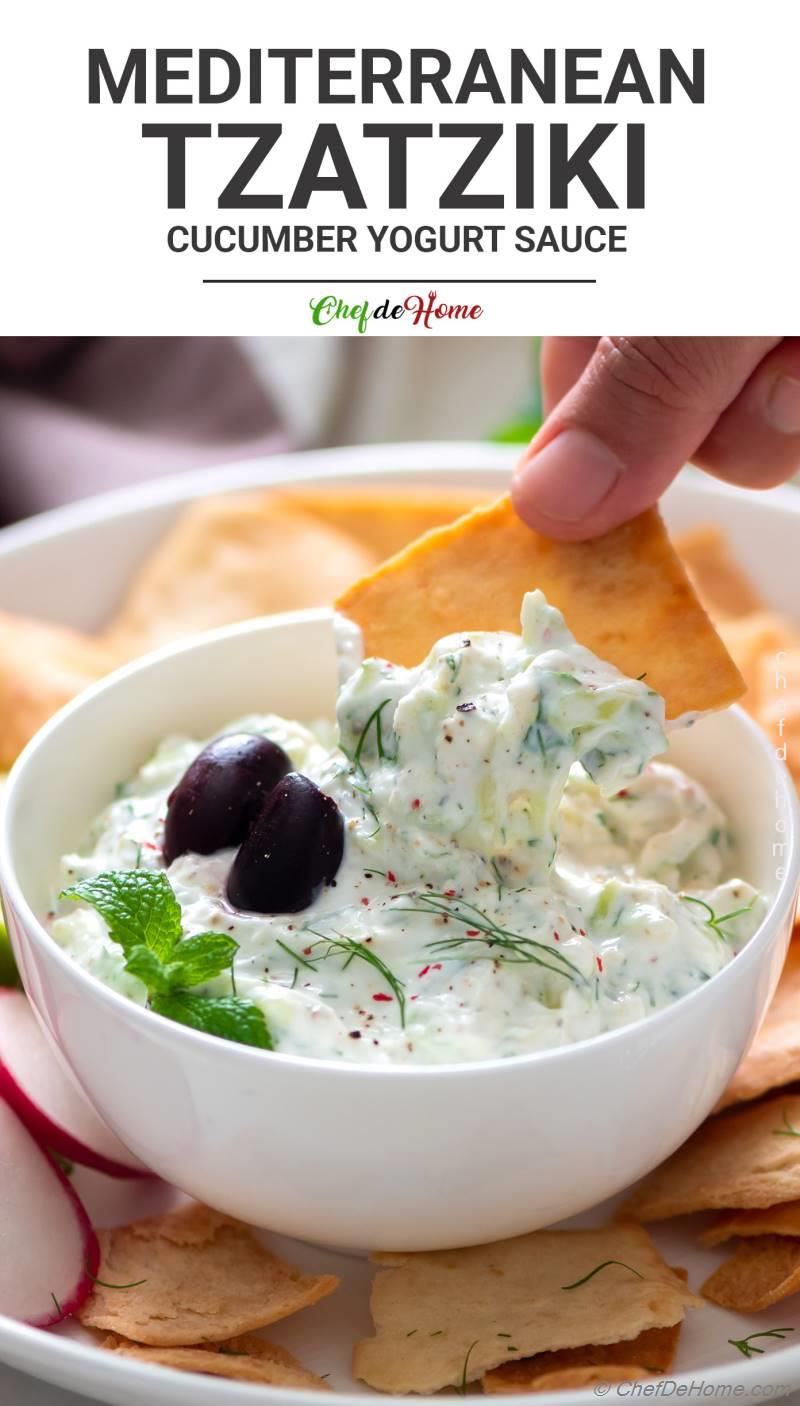 Easy Tzatziki Sauce Recipe