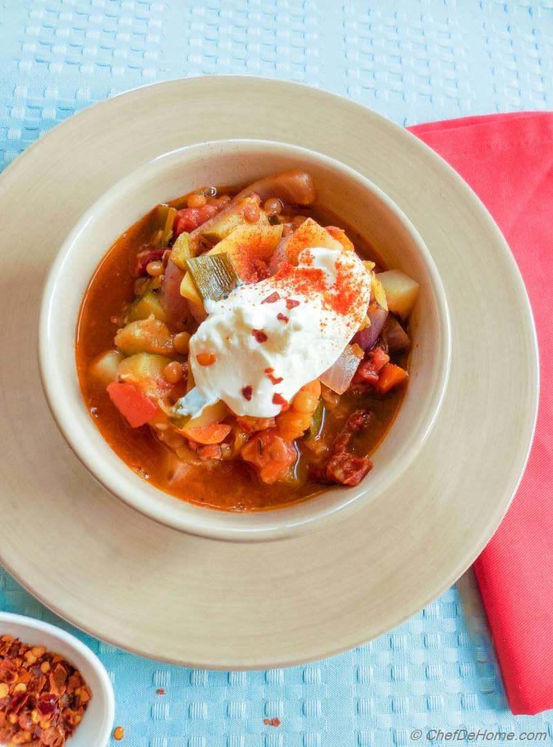 Vegetable Goulash Recipe